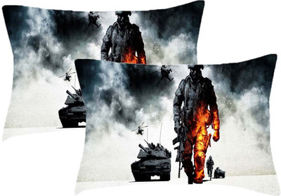 

Sleep Nature's Printed Pillows Cover(Pack of 2, 68.58 cm*45.72 cm, Multicolor)
