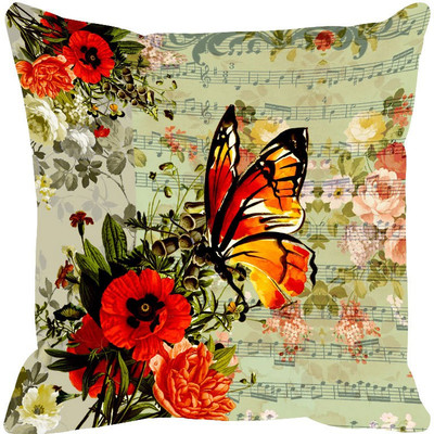

Leaf Designs Printed Cushions Cover(30 cm*31 cm, Multicolor)