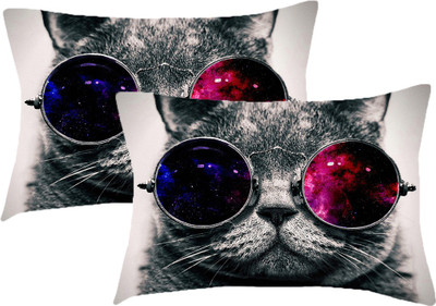 

Sleep Nature's Printed Pillows Cover(Pack of 2, 68.58 cm*45.72 cm, Multicolor)
