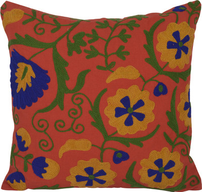 

Trade Star Floral Cushions Cover(40 cm*40 cm, Multicolor)