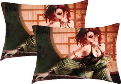 

Sleep Nature's Printed Pillows Cover(Pack of 2, 68.58 cm*45.72 cm, Multicolor)