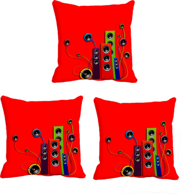 

IndiWeaves Printed Cushions Cover(Pack of 3, 16 cm*16 cm, Purple)