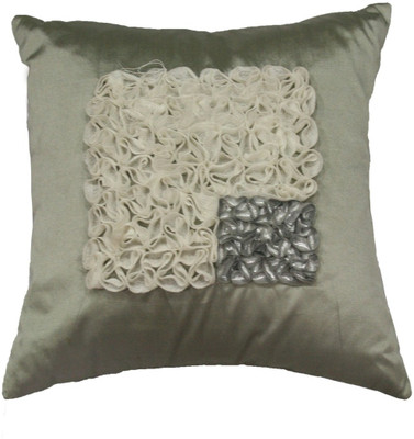 

Homewards Floral Cushions Cover(Silver)