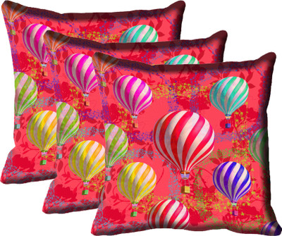 

IndiWeaves Printed Cushions Cover(Pack of 3, 40 cm*40 cm, Multicolor)