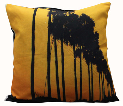 

Adishma Printed Cushions Cover(40 cm*40 cm, Black, Yellow)