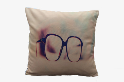 

Adishma Printed Cushions Cover(40 cm*40 cm, White)