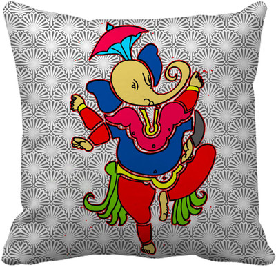 

Tied Ribbons Geometric Cushions Cover(30 cm*30 cm, Multicolor)