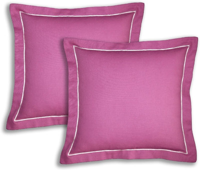 

Lushomes Plain Cushions Cover(Pack of 2, 40 cm*40 cm, Purple)