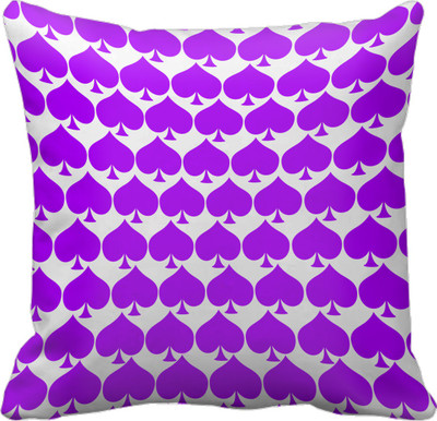 

SajawatHomes Abstract Cushions Cover(30 cm*30 cm, Purple, White)