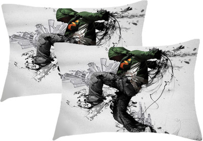 

Sleep Nature's Printed Pillows Cover(Pack of 2, 68.58 cm*45.72 cm, Multicolor)
