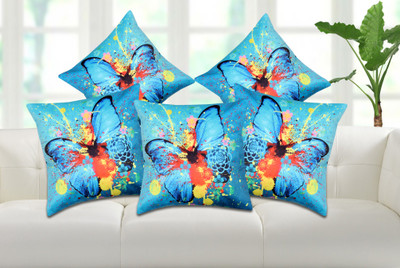

The Intellect Bazaar Printed Cushions Cover(Pack of 5, 40 cm*40 cm, Multicolor)