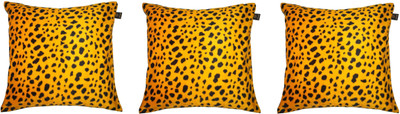 

Lushomes Animal Cushions Cover(Pack of 3, 30 cm*30 cm, Yellow)