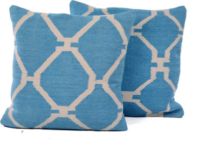 

Natural Furnish Geometric Cushions Cover(Pack of 2, 45 cm*45 cm, Multicolor)