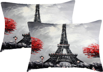 Sleep Nature's Printed Pillows Cover(Pack of 2, 68.58 cm*45.72 cm, Multicolor)