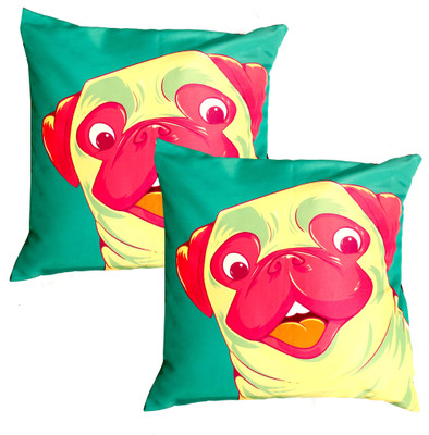 

Homeblendz Abstract Cushions Cover(Pack of 2, 40 cm*40 cm, Multicolor)