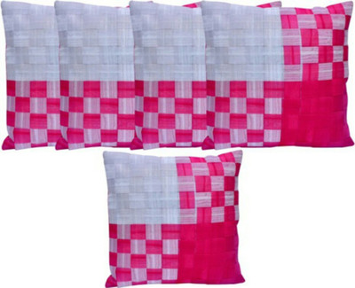 

Shine Villa Striped Cushions Cover(Pack of 5, 40 cm*40 cm, Multicolor)