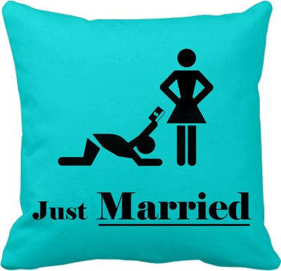 

Tied Ribbons Printed Cushions Cover(30 cm*30 cm, Multicolor)