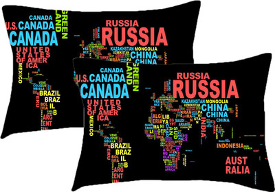 

Sleep Nature's Printed Pillows Cover(Pack of 2, 68.58 cm*45.72 cm, Multicolor)