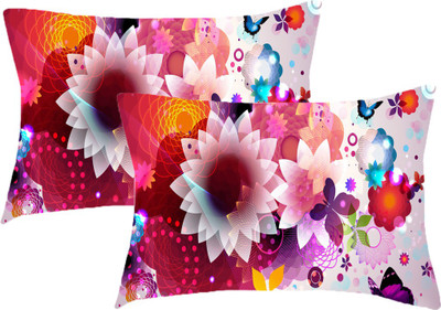 

Sleep Nature's Printed Pillows Cover(Pack of 2, 68.58 cm*45.72 cm, Multicolor)