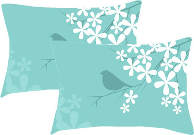 

Sleep Nature's Printed Pillows Cover(Pack of 2, 68.58 cm*45.72 cm, Multicolor)