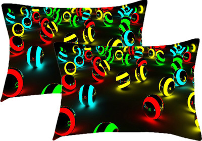 

Sleep Nature's Printed Pillows Cover(Pack of 2, 68.58 cm*45.72 cm, Multicolor)