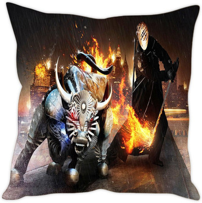 

Sleep Nature's Abstract Cushions Cover(Pack of 5, 40.64 cm*40.64 cm, Multicolor)