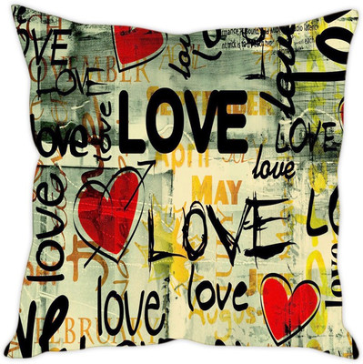 

Sleep Nature's Abstract Cushions Cover(30.63 cm*30.63 cm, Multicolor)