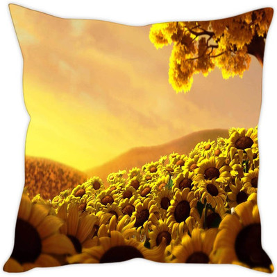 

Sleep Nature's Abstract Cushions Cover(40.64 cm*40.64 cm, Multicolor)