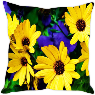 

Sleep Nature's Abstract Cushions Cover(30.63 cm*30.63 cm, Multicolor)