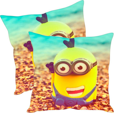 

Sleep Nature's Printed Cushions Cover(Pack of 2, 30.63 cm*30.63 cm, Multicolor)