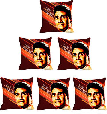 

IndiWeaves Printed Cushions Cover(Pack of 6, 40 cm*40 cm, Multicolor)