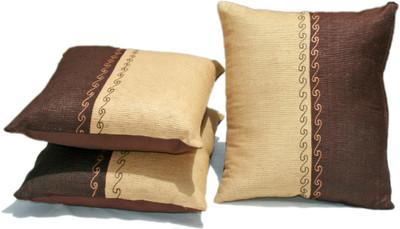 76% OFF on Sriam Embroidered Cushions Cover(Pack of 3, 40 cm*40 cm, Brown, Gold) 76% OFF on Sriam Embroidered Cushions Cover(Pack of 3, 40 cm*40 cm, Brown, Gold)