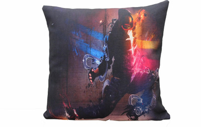 Adishma Printed Cushions Cover(40 cm*40 cm, Multicolor)