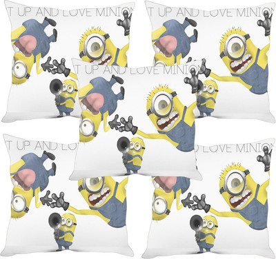 

Sleep Nature's Printed Cushions Cover(Pack of 5, 40.63 cm*40.63 cm, Multicolor)