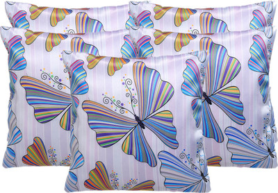 

Alina Decor Printed Cushions Cover(Pack of 5, 40 cm*40 cm, Blue)