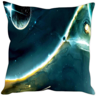 

Sleep Nature's Abstract Cushions Cover(30.63 cm*30.63 cm, Multicolor)