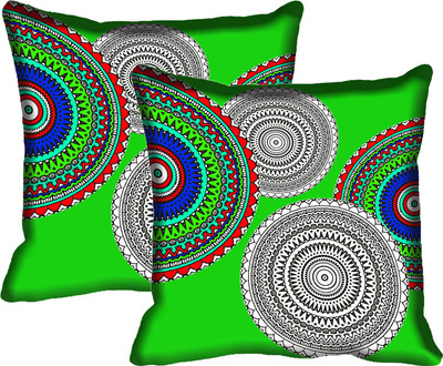 

IndiWeaves Printed Cushions Cover(Pack of 2, 30 cm*30 cm, Multicolor)