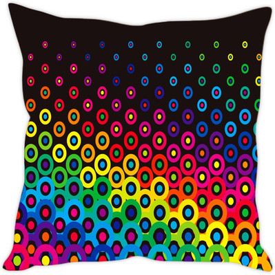 

Sleep Nature's Abstract Cushions Cover(30.63 cm*30.63 cm, Multicolor)