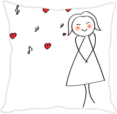 

Sleep Nature's Abstract Cushions Cover(30.63 cm*30.63 cm, Multicolor)