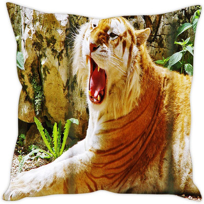 

Sleep Nature's Abstract Cushions Cover(30.63 cm*30.63 cm, Multicolor)
