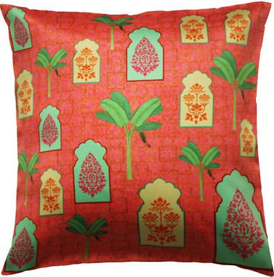 

Cult Curio Abstract Cushions Cover(40.64 cm*40.64 cm, Multicolor)