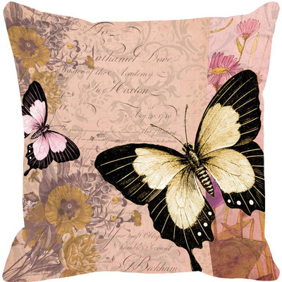 

Leaf Designs Printed Cushions Cover(41 cm*41 cm, Multicolor)
