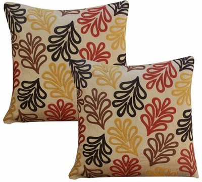 14% OFF on Dekor World Abstract Cushions Cover(Pack of 2, 16 cm*16 cm, Multicolor)