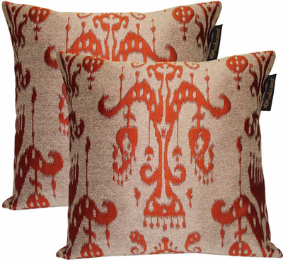 

Lushomes Motifs Cushions Cover(Pack of 2, 40 cm*40 cm, Multicolor)
