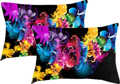 

Sleep Nature's Printed Pillows Cover(Pack of 2, 68.58 cm*45.72 cm, Multicolor)