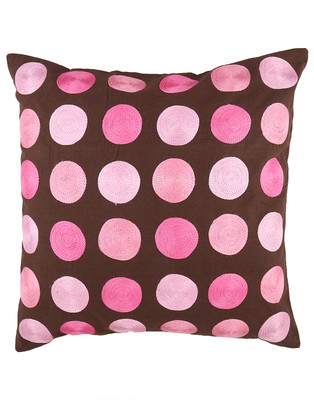 

Nikunj Embroidered Cushions Cover(Pack of 5, 40 cm*40 cm, Brown, Pink)
