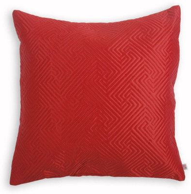 

Skipper Geometric Cushions Cover(40 cm, Red)