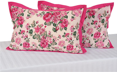 26% OFF on Swayam Floral Pillows Cover(Pack of 2, 46 cm*71 cm, Beige, Green) 26% OFF on Swayam Floral Pillows Cover(Pack of 2, 46 cm*71 cm, Beige, Green)