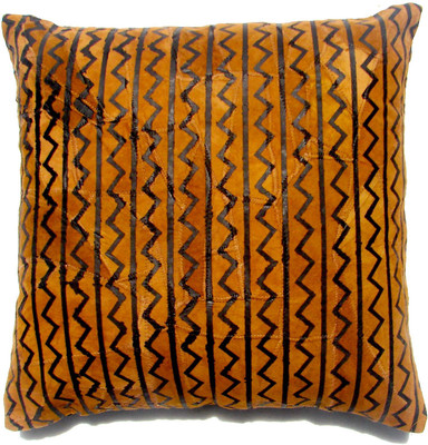 

Homeblendz Abstract Cushions Cover(40 cm*40 cm, Black, Brown)