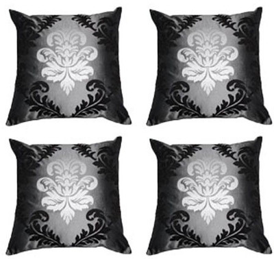 

Homewards Damask Cushions Cover(Pack of 4, 40 cm*40 cm, Grey)